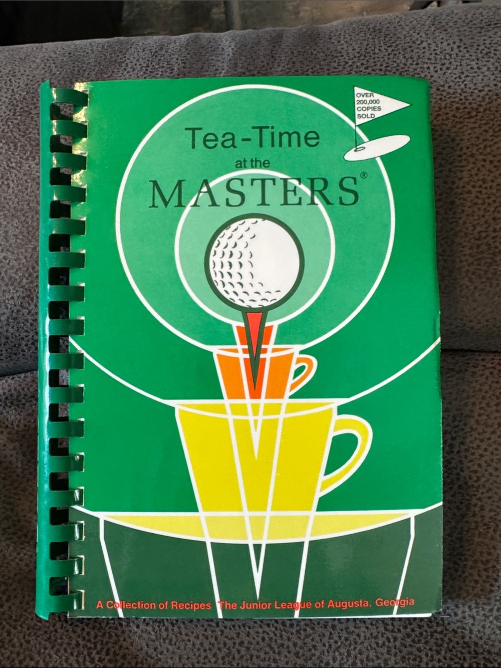 Vintage Tea-Time at the Masters cookbook by Junior League of Augusta, Georgia